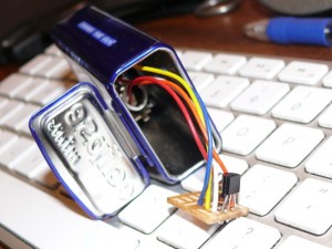 Adapter, open view